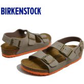 春夏新款德国Birkenstock儿童软木舒适健康凉鞋Milano沙漠系列撞色款软木拖鞋