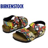 德国制造Birkenstock儿童卡通凉鞋New York蜘蛛人/米奇队长软木拖鞋