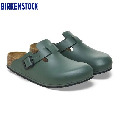 德国制造Birkenstock经典光滑牛皮防滑厨师鞋/职业鞋/医生鞋/工作鞋Boston