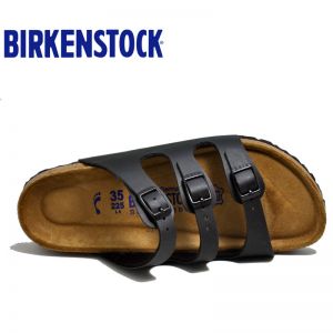 【软底】明星同款德国制造Birkenstock经典流行三扣软木拖鞋Florida柔软鞋床流行色软木拖鞋