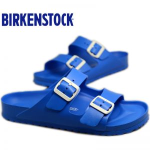 德国Birkenstock休闲舒适男女同款轻质双排扣防水凉拖鞋Arizona EVA沙滩凉鞋