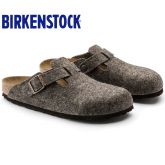 德国制造Birkenstock经典Boston包头鞋羊毛毡材质流行色