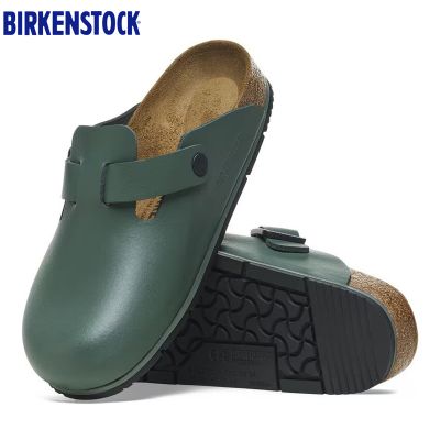 德国制造Birkenstock经典光滑牛皮防滑厨师鞋/职业鞋/医生鞋/工作鞋Boston