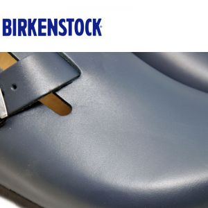 经典热销明星同款德国制造Birkenstock经典Boston光滑牛皮包头鞋流行色