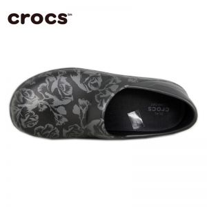 Crocs娜莉雅工作克骆格II代女士图案花纹专业防滑工作鞋/厨师鞋/医生鞋/护士鞋/职业鞋 Neria Pro Clog 205385