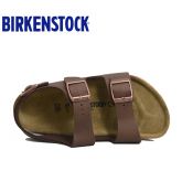 春夏新款德国Birkenstock儿童软木舒适健康凉鞋Milano沙漠系列撞色款软木拖鞋