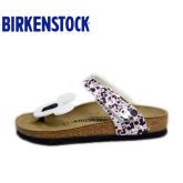 Birkenstock迪斯尼卡通合作款米老鼠造型人字拖Tofino软木拖鞋