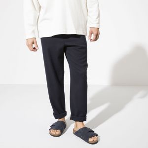 Birkenstock经典软木单扣凉拖男女同款牛皮绒面革拖鞋kyoto系列软木拖鞋软木拖鞋