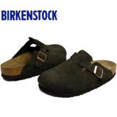 【软底】Birkenstock春夏新款经典包头鞋牛反毛皮Boston柔软鞋床全新色