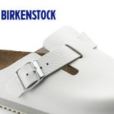 德国制造Birkenstock经典光滑牛皮防滑厨师鞋/职业鞋/医生鞋/工作鞋Boston