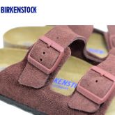 【软底】春夏全新款Birkenstock经典两扣凉拖Arizona牛反绒皮柔软鞋床软木拖鞋