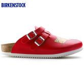 Birkenstock专业防滑鞋底卡通图案两穿包头凉拖鞋医生鞋护士鞋职业鞋Kay