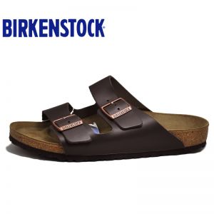 德国Birkenstock经典软木拖鞋Arizona光滑牛皮经典流行色软木拖鞋