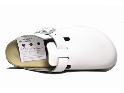 经典热销明星同款德国制造Birkenstock经典Boston光滑牛皮包头鞋流行色