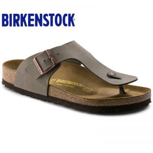 德国Birkenstock软木鞋床休闲人字拖/夹趾拖Ramses粗带软木拖鞋