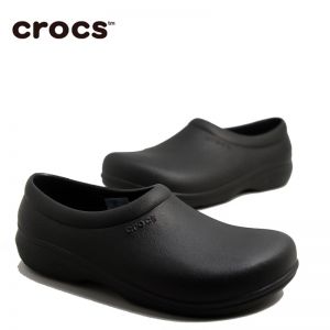 Crocs卡骆驰全包 医生鞋 护士鞋 工作鞋 厨师鞋 职业鞋 克劳科工作鞋On the Clock Slip On