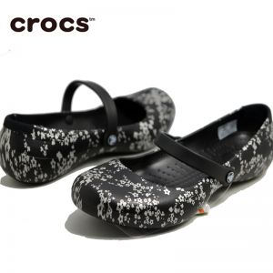 Crocs卡洛驰女士艾利平底防滑工作鞋 医生鞋 护士鞋 11050 可爱小白鞋