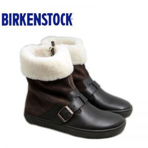 Birkenstock Stirling 秋冬新品羊绒内里牛皮女士秋冬踝靴休闲鞋