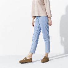 Birkenstock 秋冬男女低帮毛毛鞋软木休闲鞋反毛皮London系列休闲鞋