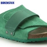 Birkenstock经典软木单扣凉拖男女同款牛皮绒面革拖鞋kyoto系列软木拖鞋软木拖鞋