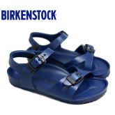德国制造Birkenstock儿童亲子沙滩防水凉鞋Rio EVA荧光色沙滩凉鞋