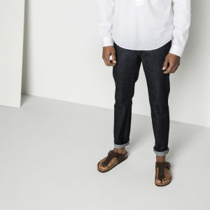 德国Birkenstock软木鞋床休闲人字拖/夹趾拖Ramses粗带软木拖鞋