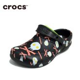 Crocs卡骆驰防滑厨师鞋工作鞋204044图案毕斯拓-更多有趣图案