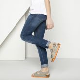 春夏新款德国Birkenstock儿童软木舒适健康凉鞋Milano沙漠系列撞色款软木拖鞋