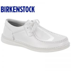 德国Birkenstock手工缝制牛皮休闲鞋Pasadena漆皮新款休闲鞋