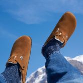 Birkenstock Boston 羊绒鞋床秋冬毛毛鞋