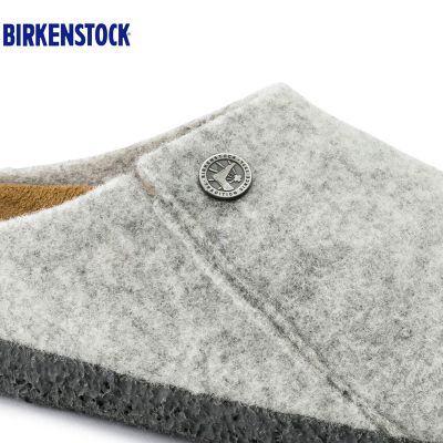 Birkenstock 秋冬新品男女同款室内居家羊毛包头鞋Zermatt