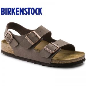 明星同款经典德国Birkenstock休闲凉鞋/开车凉鞋Milano系踝凉鞋