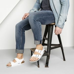 明星同款经典德国Birkenstock休闲凉鞋/开车凉鞋Milano系踝凉鞋