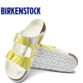 BIRKENSTOCK 平底凉拖男女款时尚龟背竹图案软木拖鞋Arizona软木拖鞋