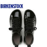 德国制造Birkenstock时尚高帮休闲鞋/板鞋Bartlett漆皮款休闲鞋