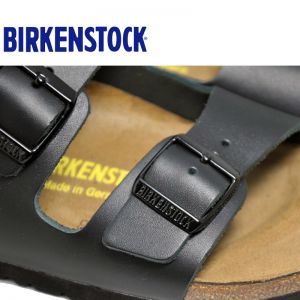 德国制造Birkenstock天然牛皮/光滑真皮休闲凉鞋经典Milano系踝凉鞋