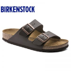 德国Birkenstock经典软木拖鞋Arizona光滑牛皮经典流行色软木拖鞋