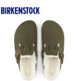 Birkenstock Boston 羊绒鞋床秋冬毛毛鞋