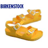 德国制造Birkenstock儿童亲子沙滩防水凉鞋Rio EVA荧光色沙滩凉鞋