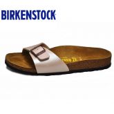 德国制造Birkenstock美腿单扣软木拖鞋madrid软木拖鞋