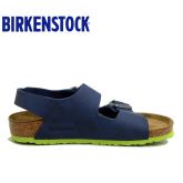 春夏新款德国Birkenstock儿童软木舒适健康凉鞋Milano沙漠系列撞色款软木拖鞋