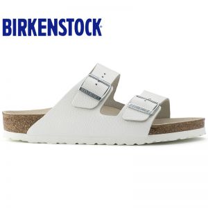 德国Birkenstock经典软木拖鞋Arizona光滑牛皮经典流行色软木拖鞋