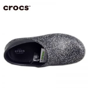 Crocs娜莉雅工作克骆格II代女士图案花纹专业防滑工作鞋/厨师鞋/医生鞋/护士鞋/职业鞋 Neria Pro Clog 205385