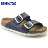 Birkenstock  Arizona专业防滑鞋底天然牛皮软底双扣凉拖鞋